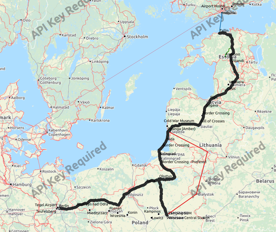 Tc Routs Baltics 2020 Planning – The Baltic :( – matt's travel & cycling blog